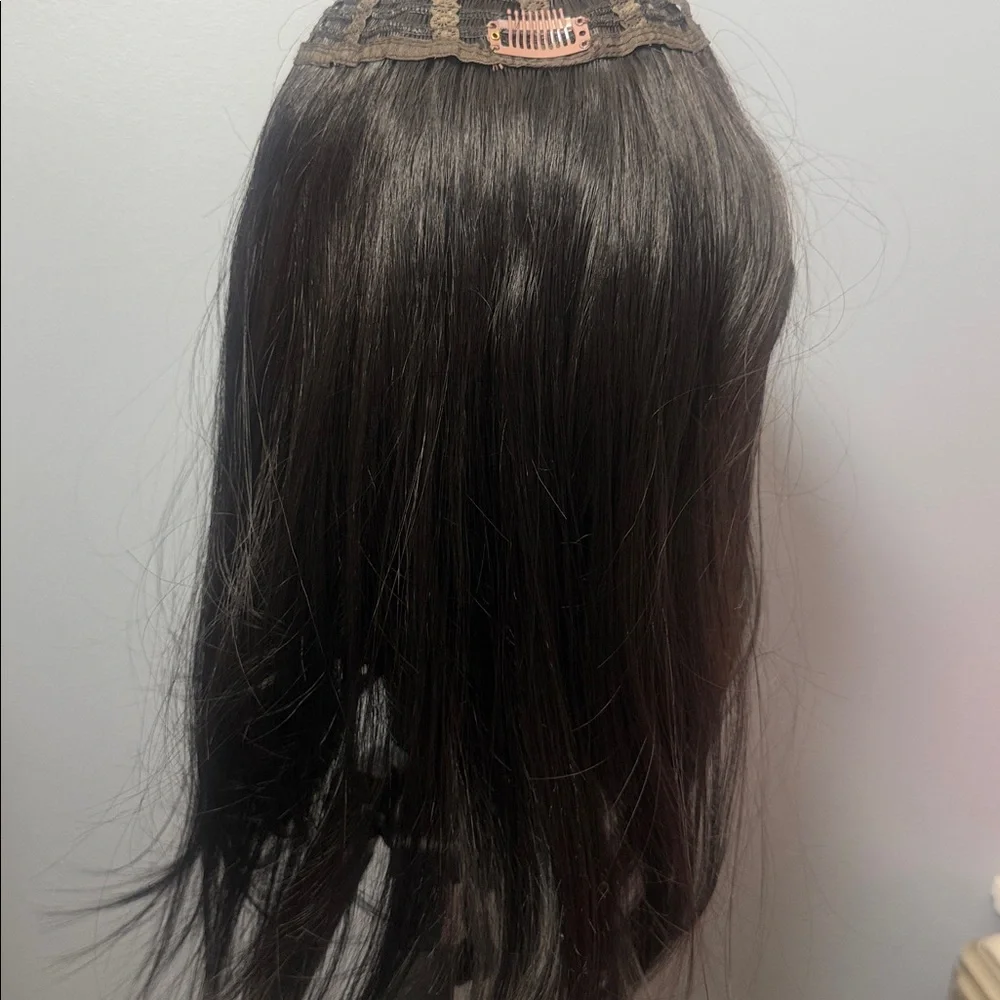 Black Women's Synthetic Wig topper